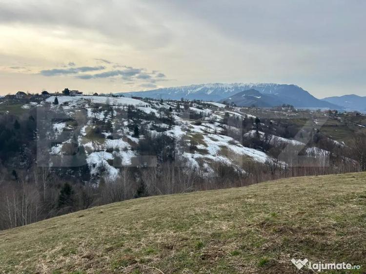 Teren de 7000 mp, în Bran