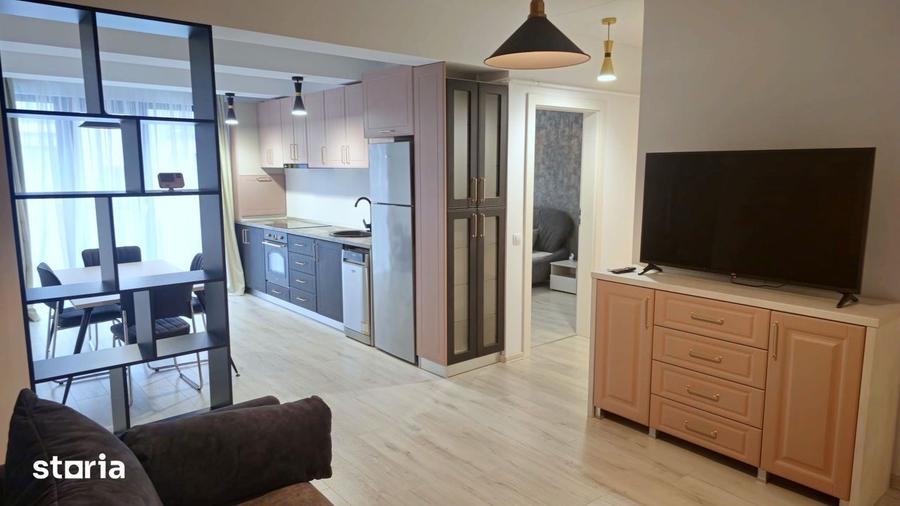 Apartament cu 2 camere, mobilat în Central