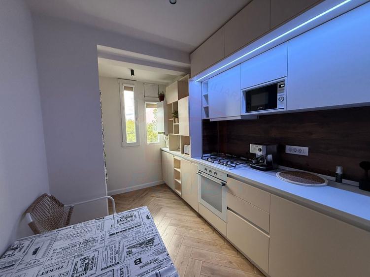 Apartament cu 2 camere semidecomandat, mobilat în Țiglina 3