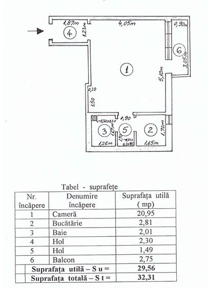 Garsonieră în Ultracentral