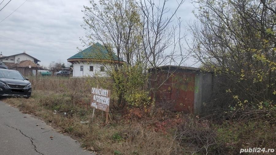 Teren de 1100 mp, în Sinești