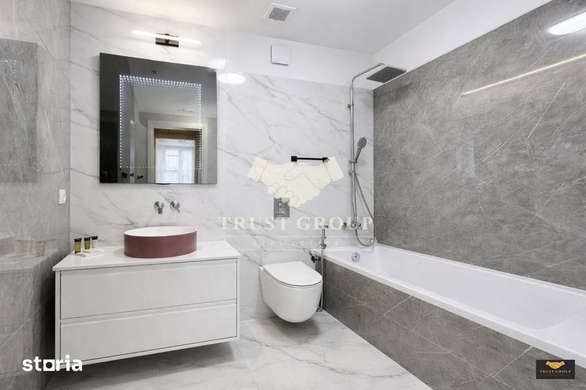 Apartament cu 3 camere semidecomandat, mobilat în Herăstrău
