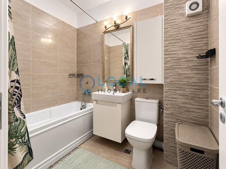 Apartament cu 2 camere semidecomandat, mobilat în Bună Ziua