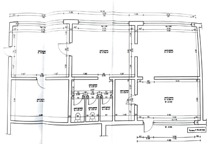 Spatiu comercial Dambu, 92mp, zona Koos Ferenc - 2