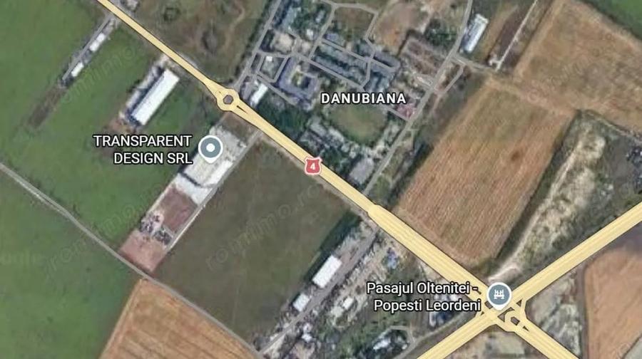 Popesti Leordeni, teren intravilan 5,5ha, deschidere 140mp la sosea - 2