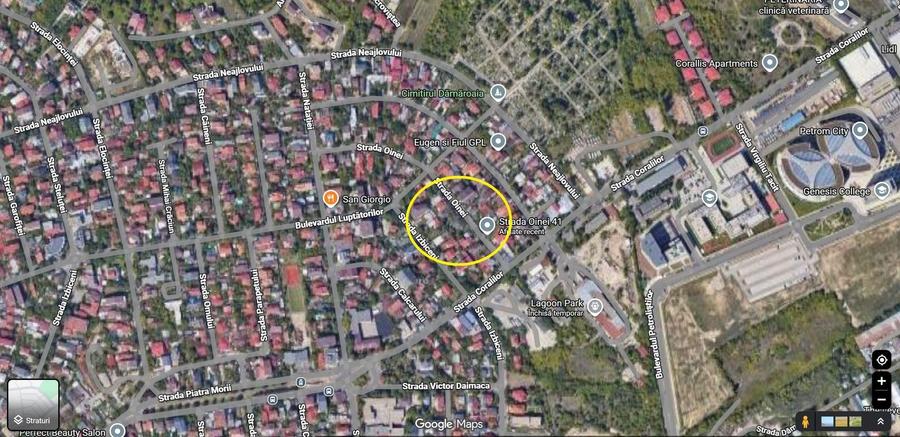Teren Construcții intravilan de 367 mp, în Dămăroaia