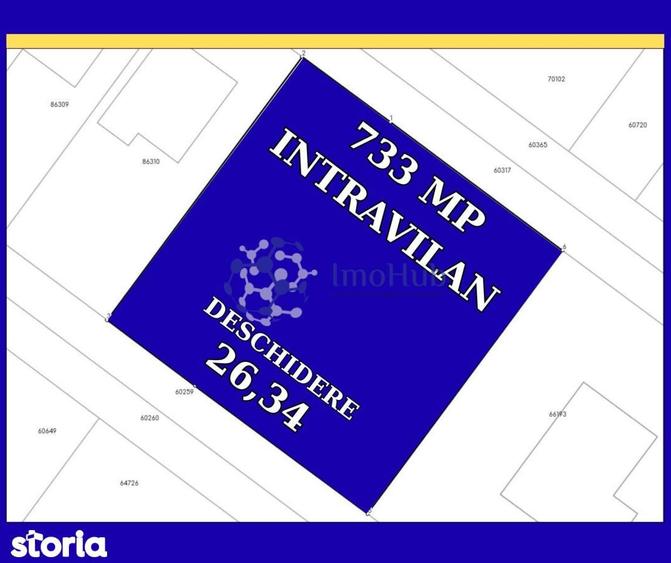 Teren de 755 mp, în Miroslava