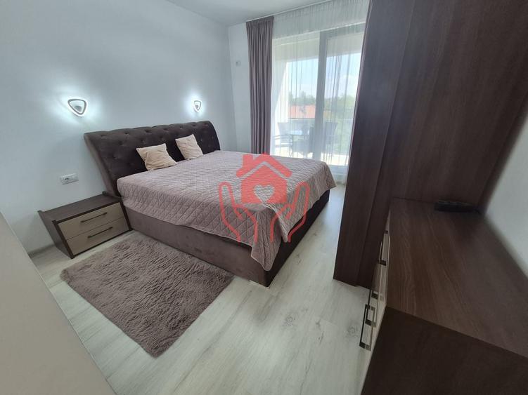 SISESTI-2 camere mobilate, 2 bai, terasa cu vedere lac, bloc boutique, parcare! - 11