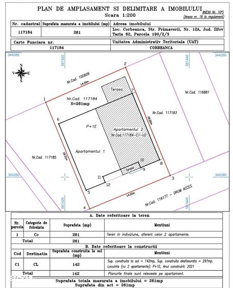 Casă cu 5 camere cu Teren 111 Mp în Corbeanca