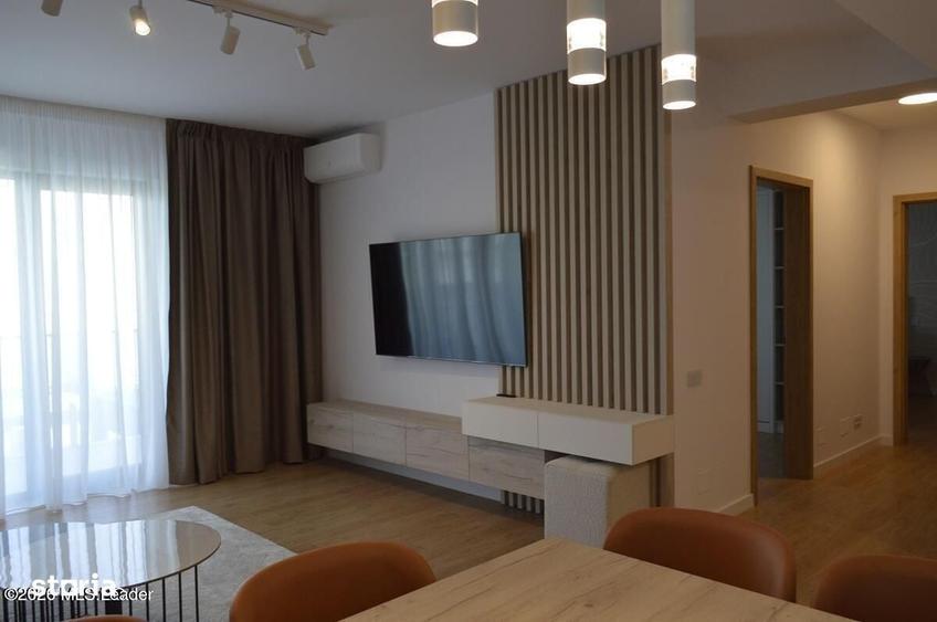Apartament cu 3 camere, mobilat în Negru Vodă