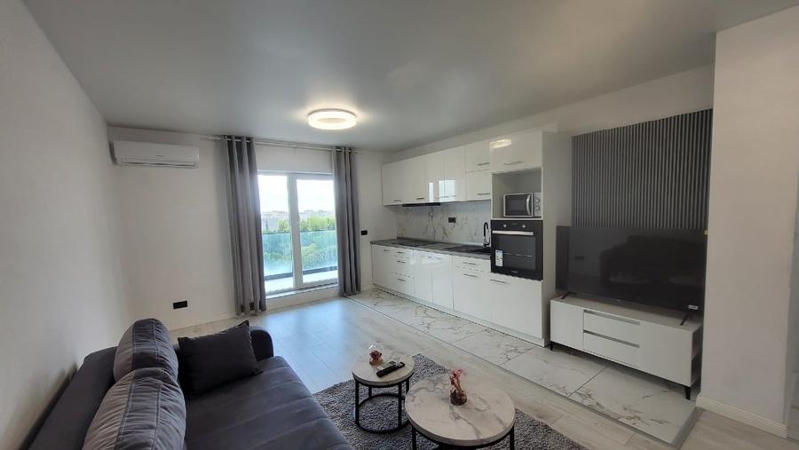 Apartament cu 2 camere semidecomandat, mobilat în Berceni