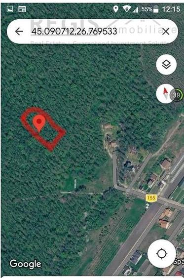 Teren de 35000 mp, în Costești