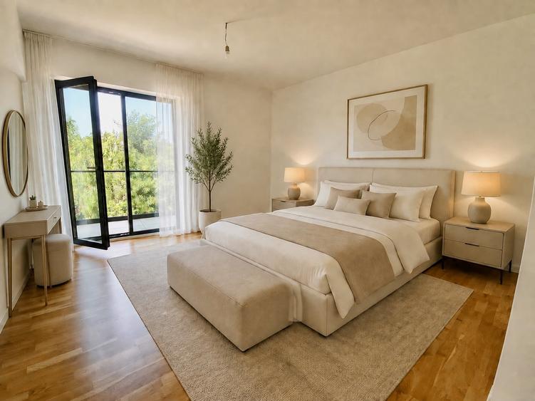 Apartament 2 camere terasă logie 14 mp, bloc boutique, A0, OMV Pipera - 1