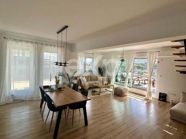 Penthouse | 153 mp 98 utili -34 terasa- Parcare - 1200 Euro, Avantagarden - 10
