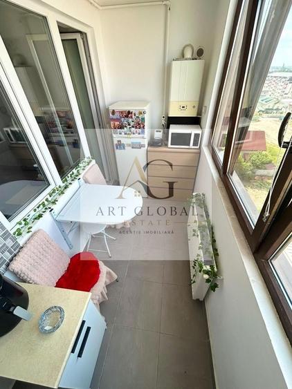 Apartament cu 2 camere semidecomandat, mobilat în Militari