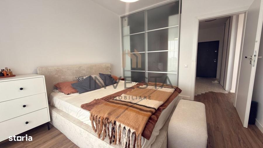 Apartament cu 2 camere semidecomandat în Între Lacuri