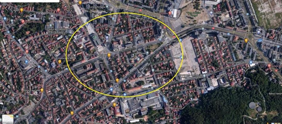 Teren Construcții intravilan de 4200 mp, în Centrul Civic