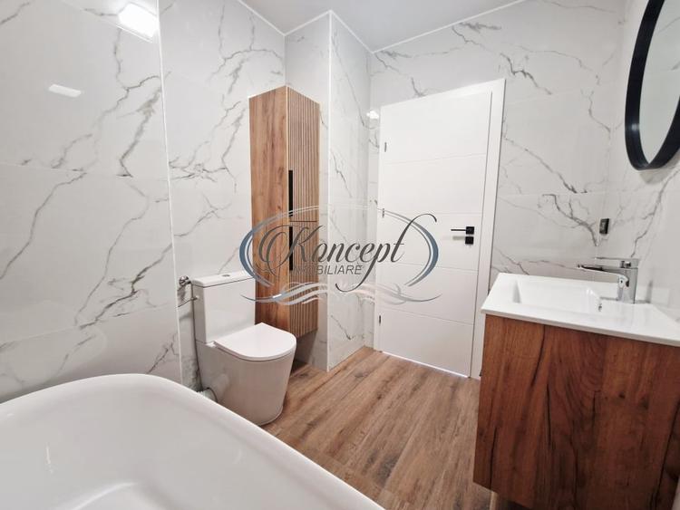 Apartament cu 2 camere semidecomandat, mobilat în Florești