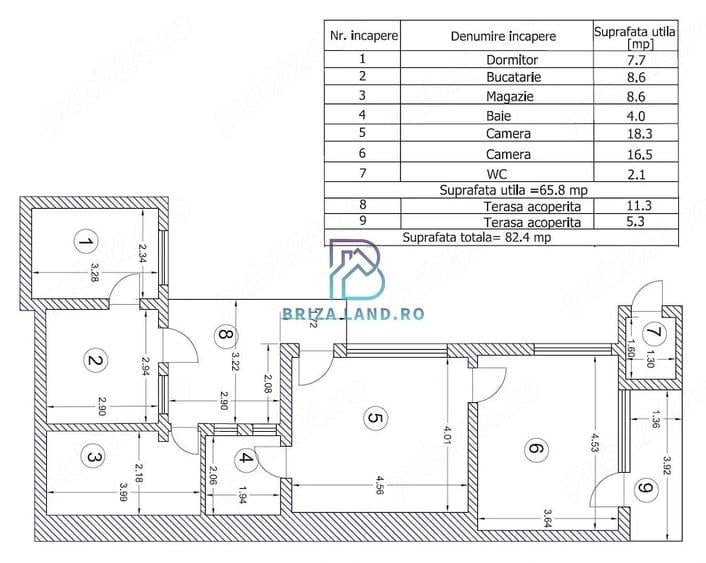 Bucurestii Noi, Laminorului, casa 108mp, 3 camere, 2 bai, teren 245mp - 6