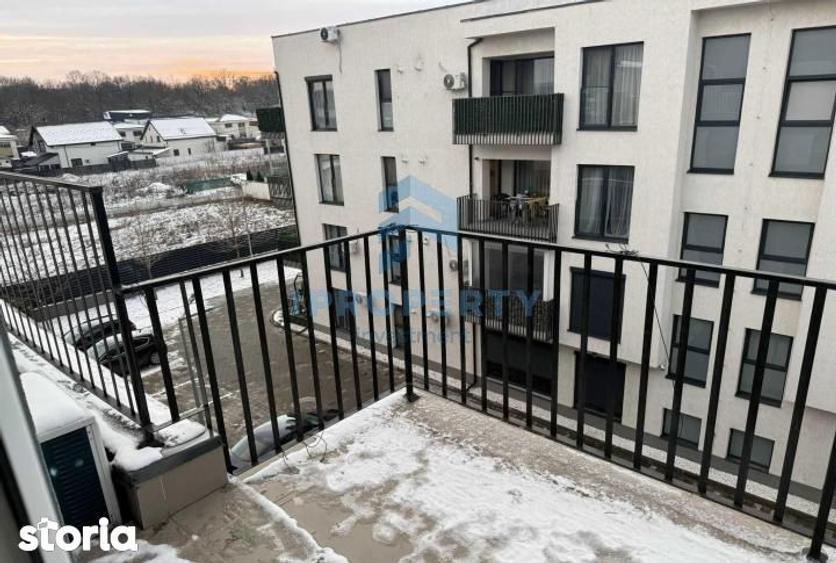 Apartament cu 2 camere, mobilat în Tunari