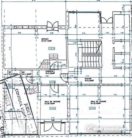 Spațiu comercial, de 140 mp, în Mărăști