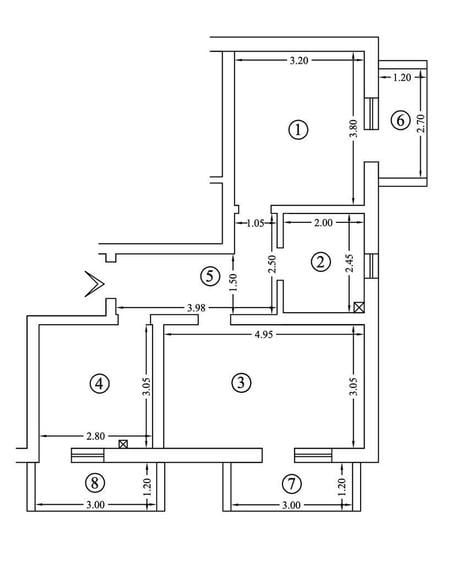 Apartament 2 camere decomandat – Frumoasa/ Manta Roșie. - 7