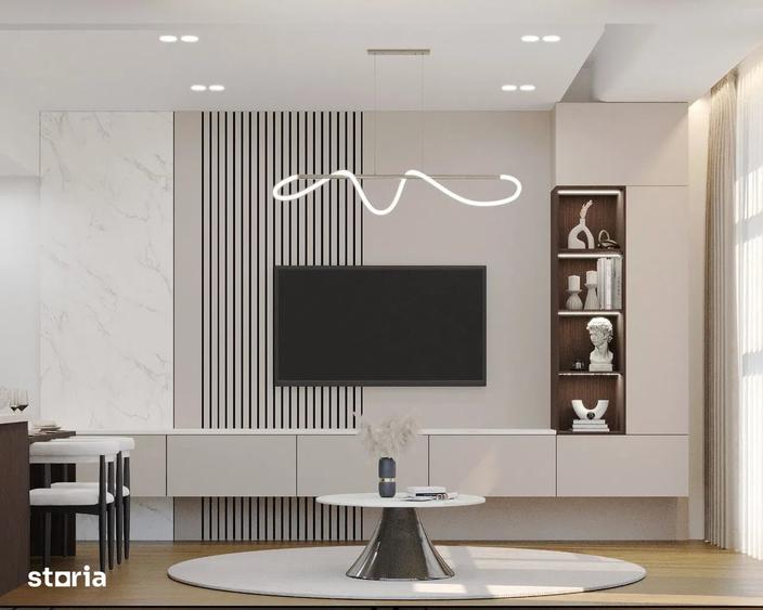 Apartament cu 3 camere semidecomandat, mobilat în Floreasca