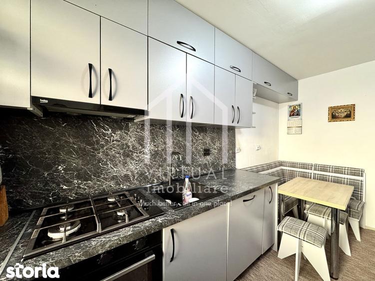 Apartament cu 2 camere decomandat, mobilat în Turnișor