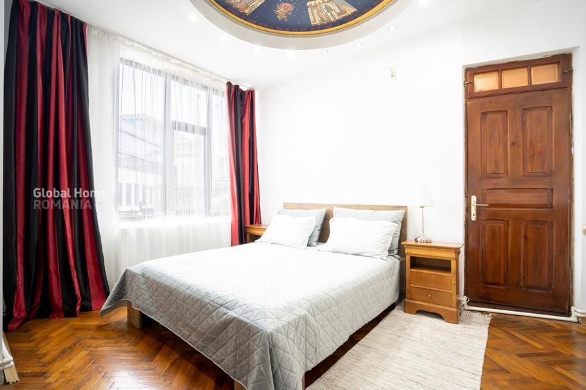 Apartament cu 6 camere circular, mobilat în Cișmigiu