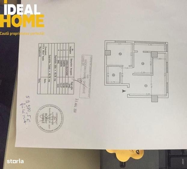 Apartament cu 3 camere în Tudor Vladimirescu