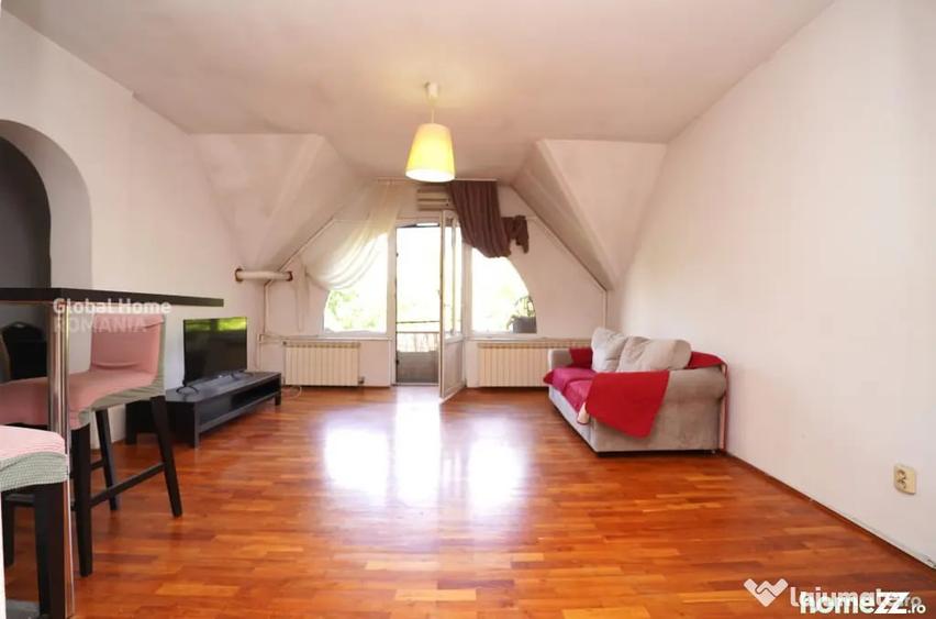 Apartament cu 2 camere semidecomandat în Calea Victoriei
