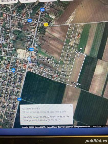 Teren de 18000 mp, în Dascălu
