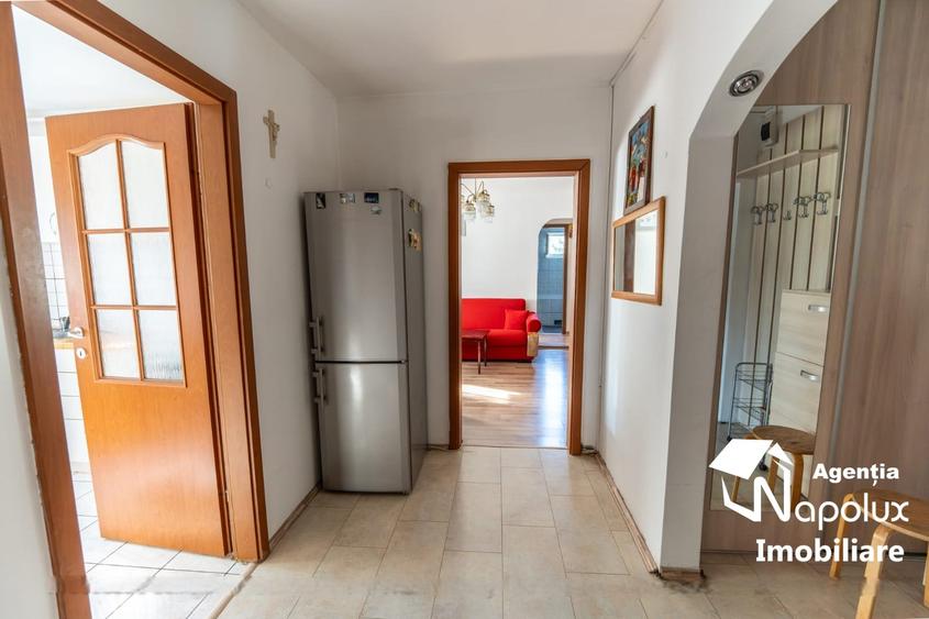 Apartament cu 3 camere semidecomandat în Mănăștur