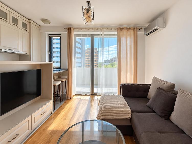 Apartament cu 2 camere decomandat, mobilat în Aviației