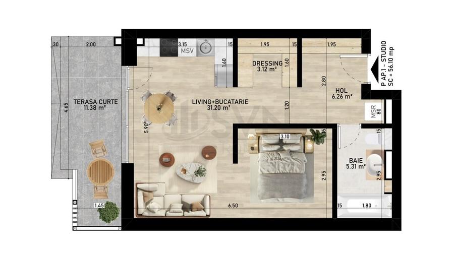 REA1026767 Studio I Gemina by the lake - 6