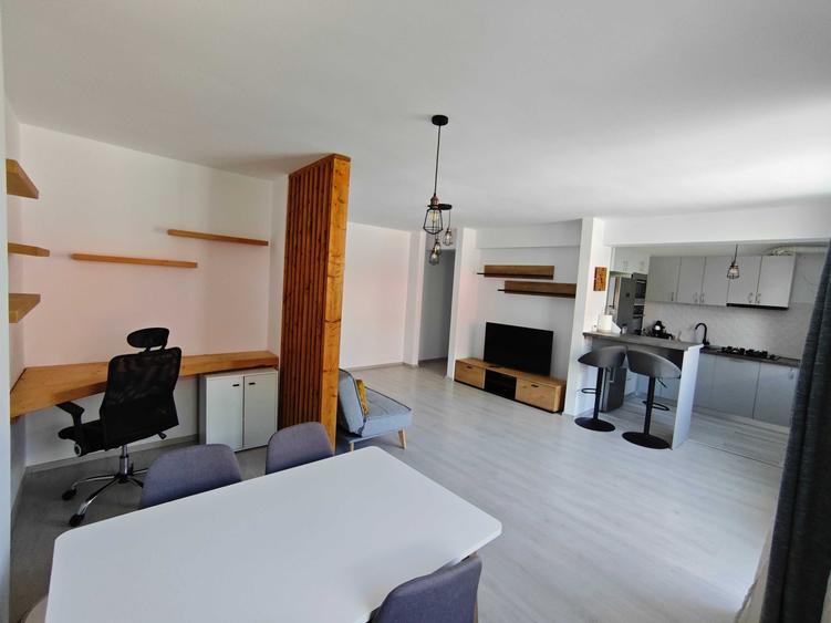 Apartament cu 2 camere semidecomandat în Baciu
