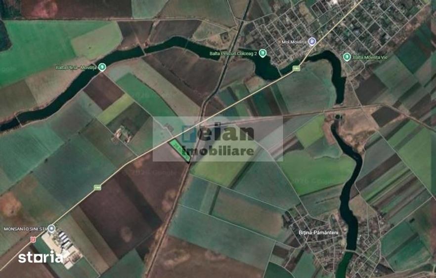 Teren de 28500 mp, în Movilița