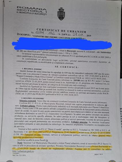 Teren Construcții intravilan de 586.60998535156 mp, în Aviației