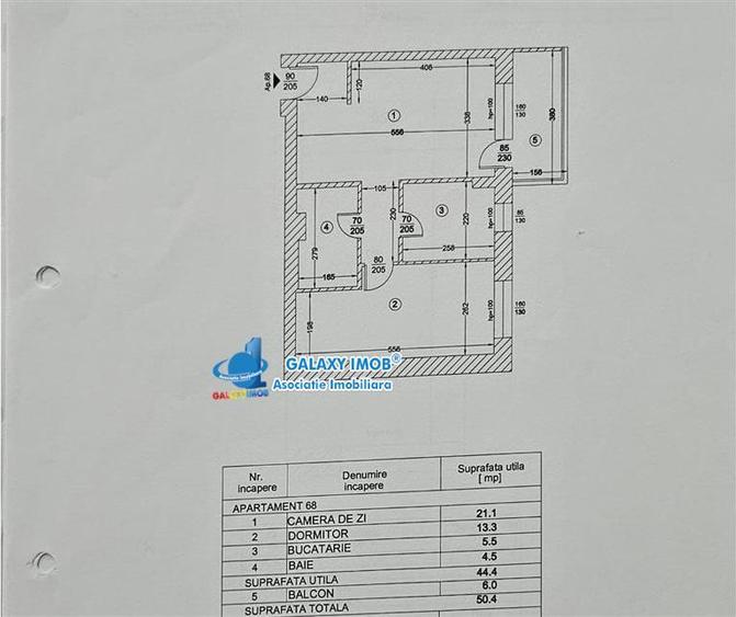 Apartament 2 Camere Ikea Pallady COD 281 - 15