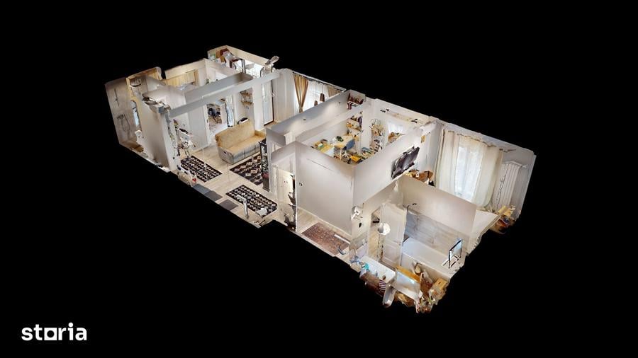 Apartament cu 3 camere în Central