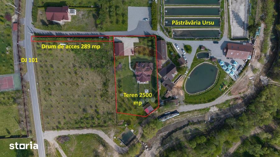 Casă cu Teren 2789 Mp în Râșnov