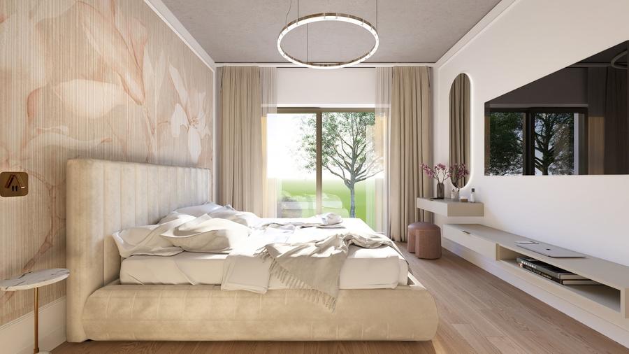 Penthouse cu 4 camere decomandat în Băneasa