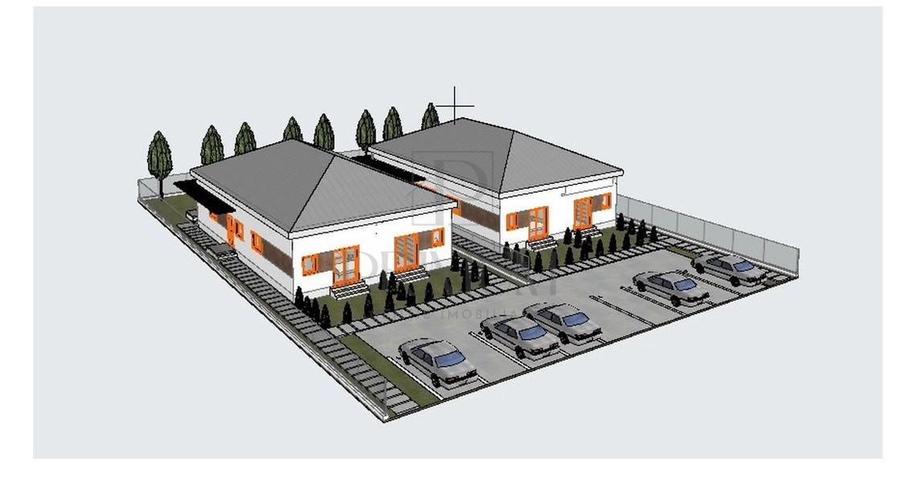 Duplex cu 3 camere cu Canalizare în Moșnița Nouă