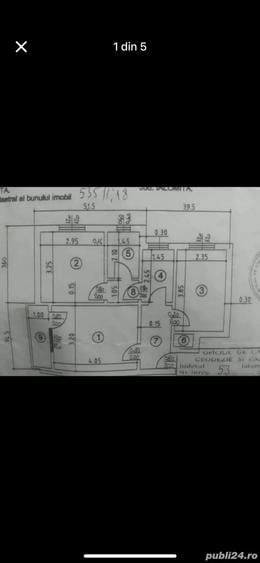Apartament cu 3 camere decomandat în Urziceni