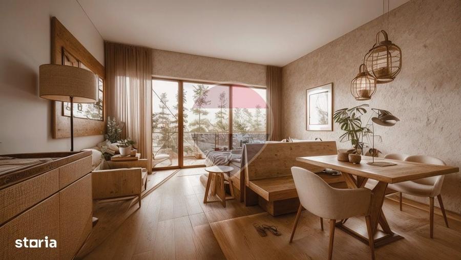 Apartament cu 3 camere în Poiana Brașov