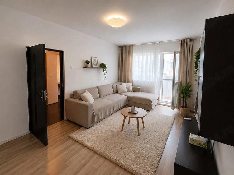 Apartament cu 2 camere semidecomandat în Păcii