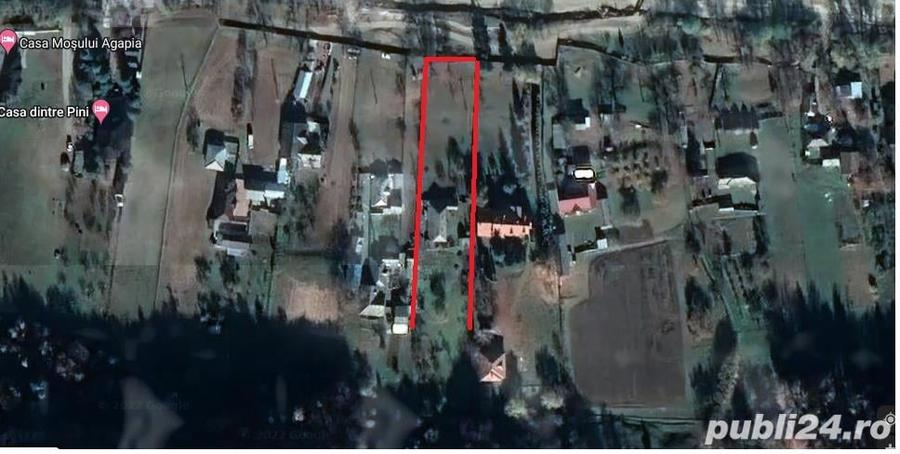 Teren de 5400 mp, în Agapia