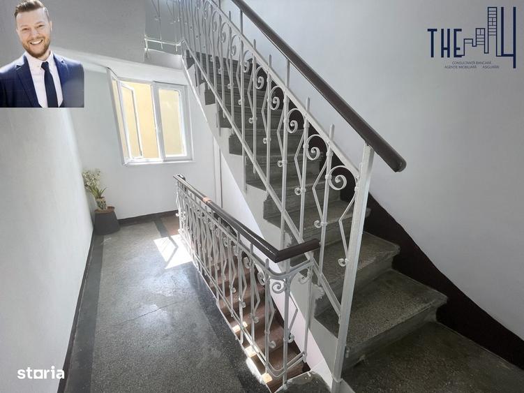 Apartament cu 2 camere decomandat în Arcul de Triumf