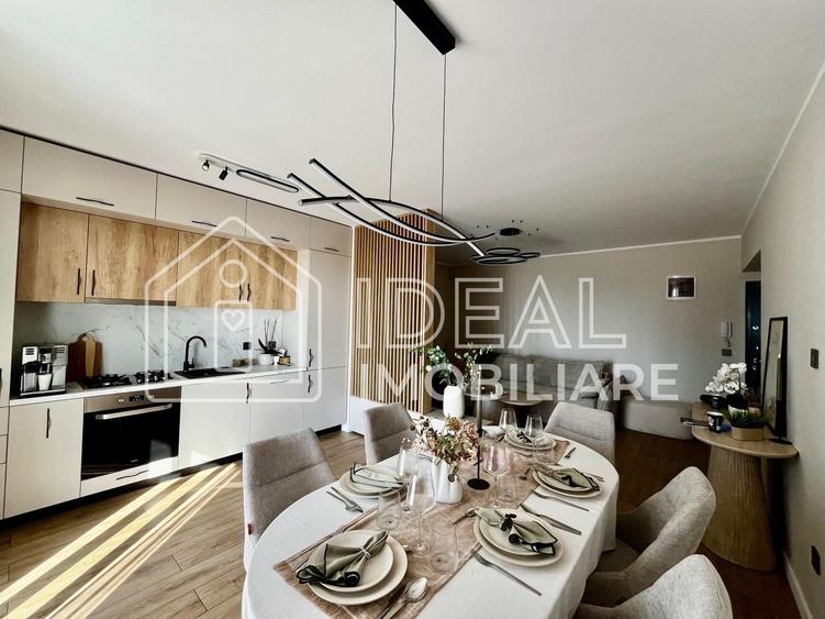 Apartament cu 3 camere semidecomandat în Hipodrom 3