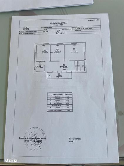Casă cu 4 camere cu Teren 2926 Mp în Slimnic
